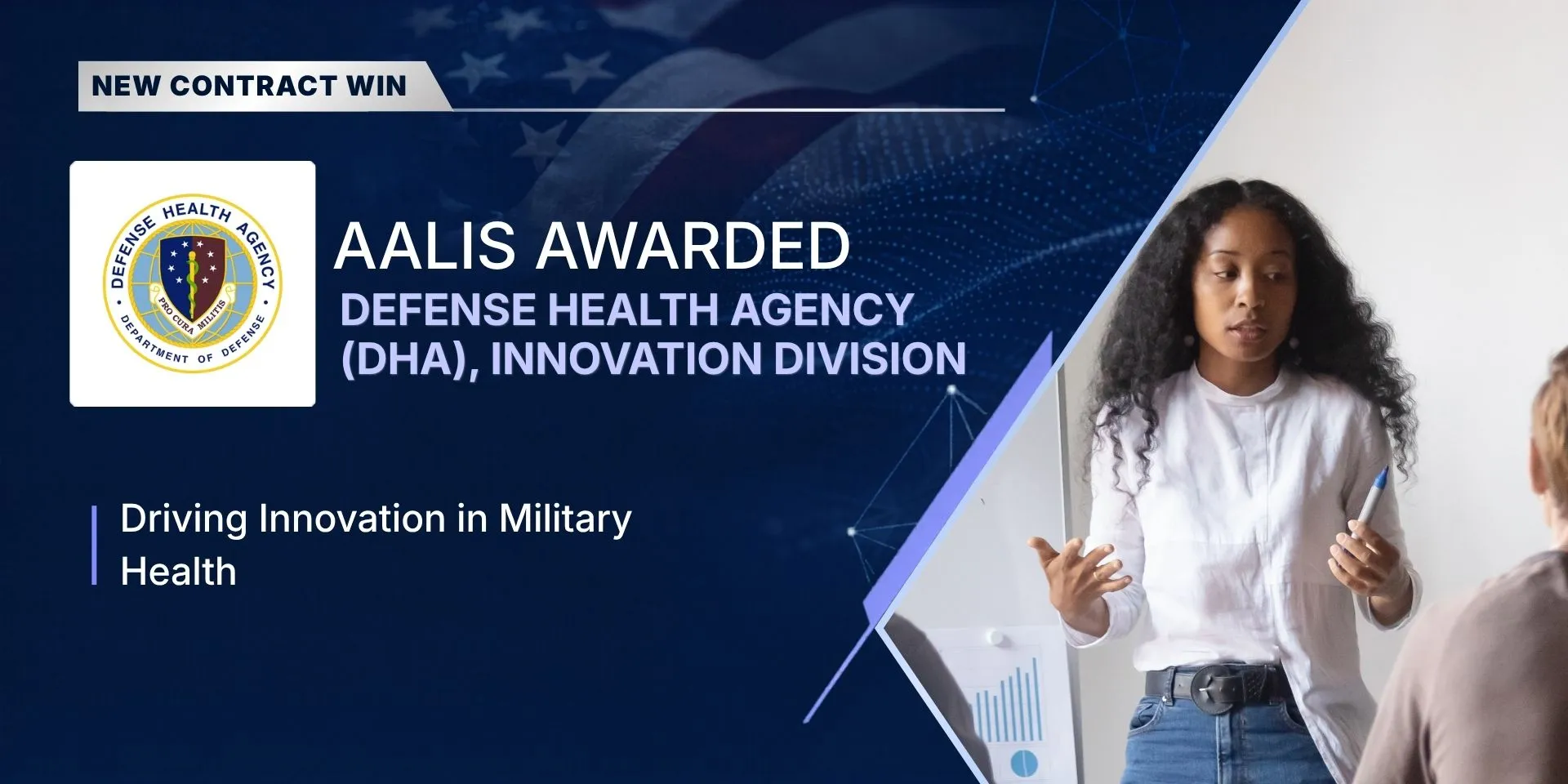 Aalis awarded the Defense Health Agency Innovation Division contract