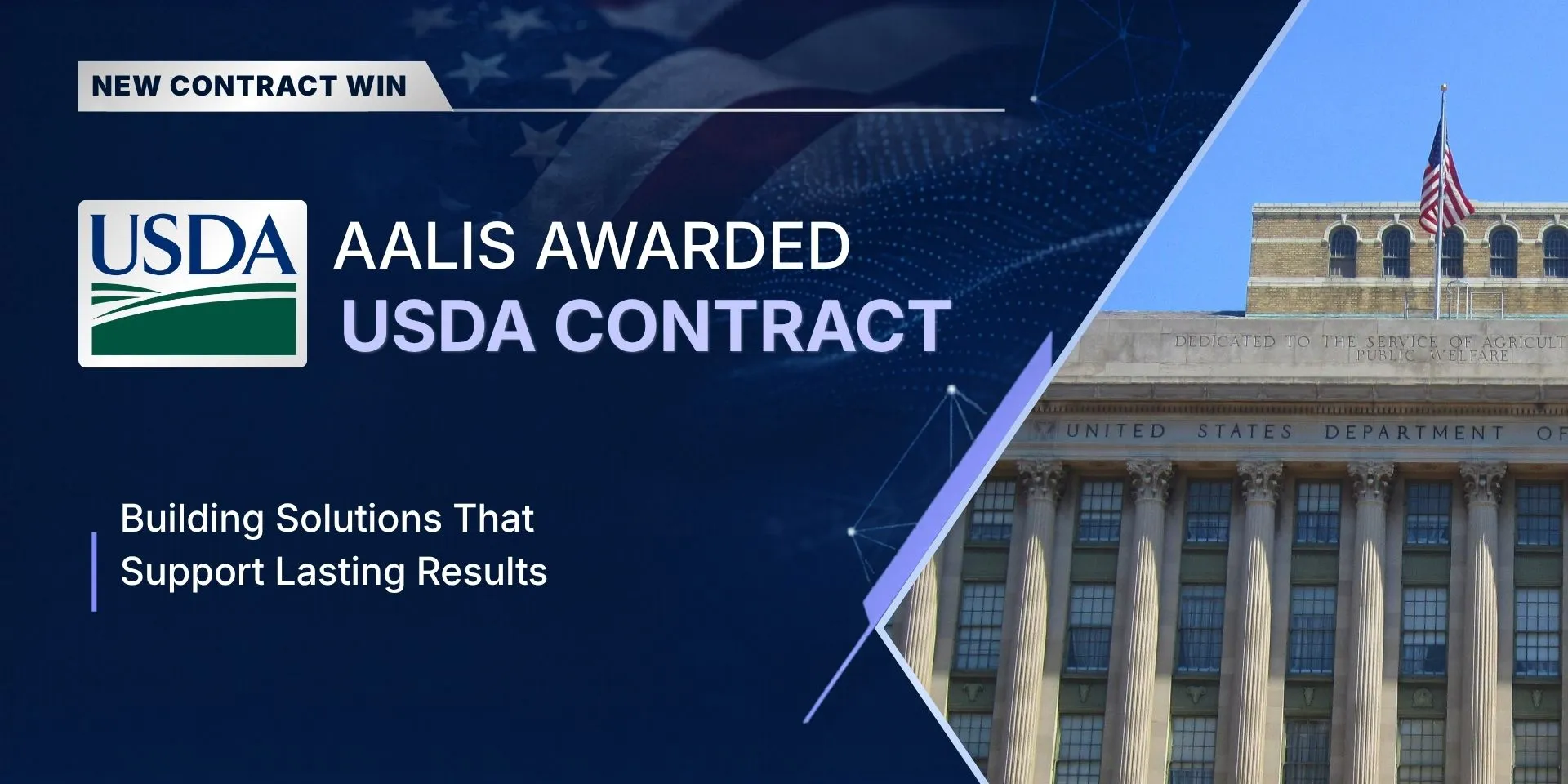 Aalis awarded the USDA Natural Resources Conservation Service contract
