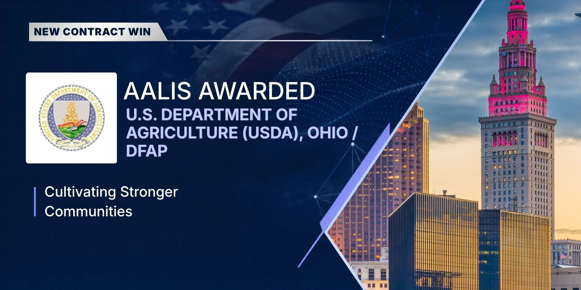 Aalis awarded the USDA Ohio DFAP contract